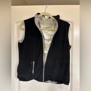 Black and Silver Women's Vest